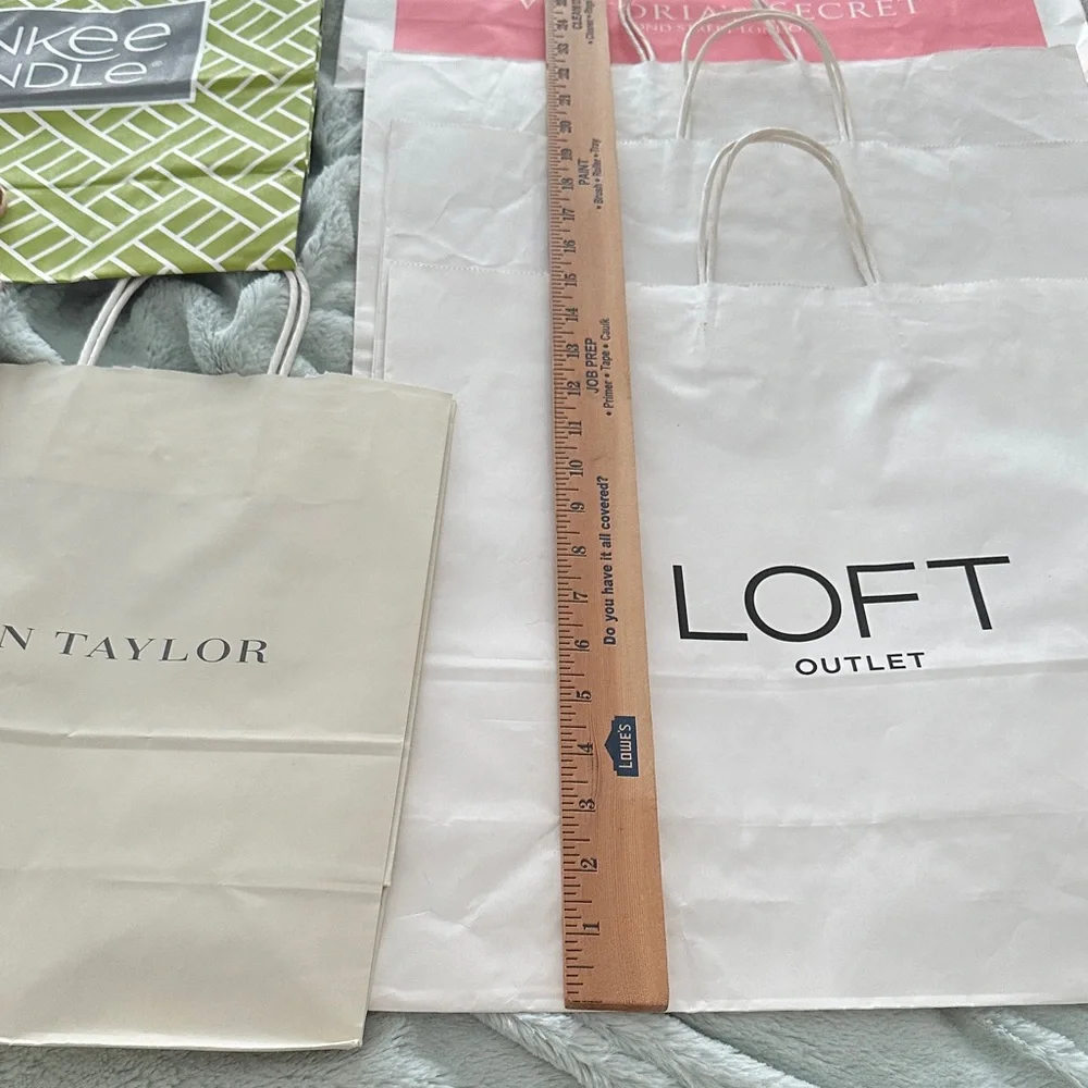 15 Empty Paper Gift Bags